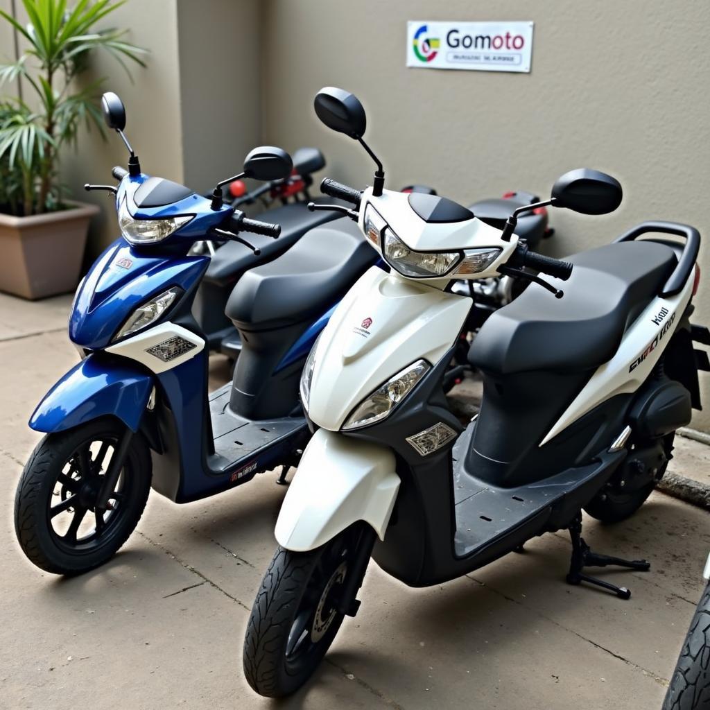 Cac loai xe may doi moi cho thue tai GOMOTO Dak Nong bao gom xe so tay ga