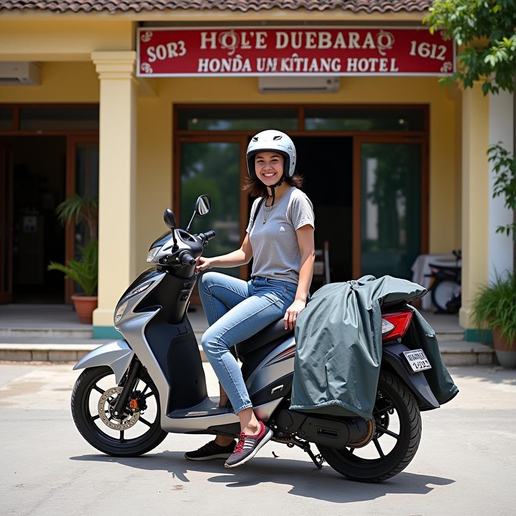 Thuê xe máy Bắc Giang GOMOTO: Xe đời mới, đầy đủ phụ kiện, giao tận nơi miễn phí