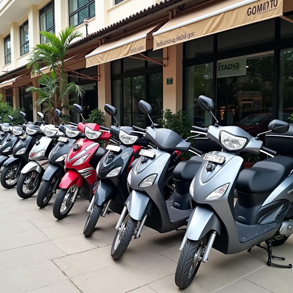 Dịch vụ cho thuê xe máy Đà Nẵng uy tín GOMOTO với đội xe đời mới chất lượng cao